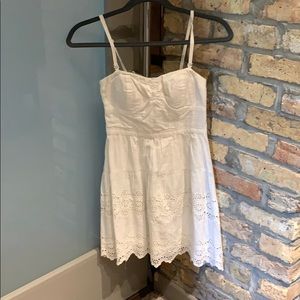 White summer dress